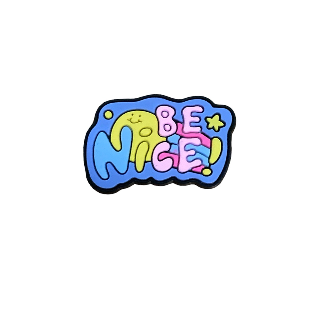 Be Nice Croc Charm